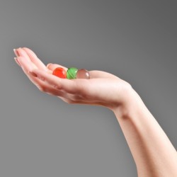 Csókolózó, Többszínű Brazil Golyók 6 X 4Gr