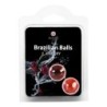 Bile Lubrifiante Sărutabile Brazilian Balls Aroma de Cireșe 2 X 4Gr