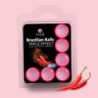 Libestavad pallid Brazilian Balls Kolmekordne toime 6 X 4Gr