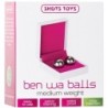 Вагинални топчета Ben Wa Balls Medium Weight Сребристи