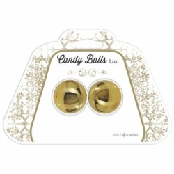 Candy Balls Lux Arany Hüvelygolyók