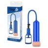 Pompa per Pene con Masturbatore Push Touch Sense Blu