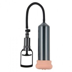Mustapainepumppu penikselle ja Push Touch Sense -masturbaattorilla