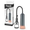 Pumpe til penis med Push Touch Sense masturbator, sort