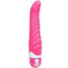 Realistiškas varpos formos vibratorius G taškui stimuliuoti, rožinis, 21,8 cm