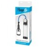 Pompa per Pene con Misuratore Pressure Touch Push Trasparente