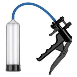 Bomba Para El Pene Con Puño Easy Touch Gun Transparente