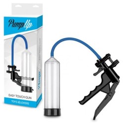 Pompa per pene con impugnatura Easy Touch Gun Trasparente