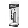 Pompa per Pene con Righello Finger Touch Nera