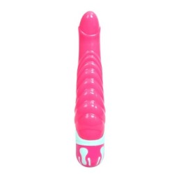 Realistiškas varpos formos vibratorius G taškui stimuliuoti, rožinis, 21,8 cm