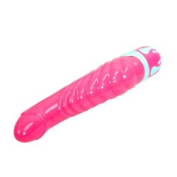 Realistický penis růžový G-bod 21.8 Cm