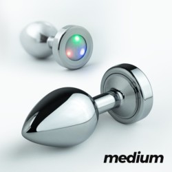 Borealis Plug Anal Mediano Con Led Crushious