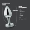 Borealis Plug Anal Médio Com Led Crushious