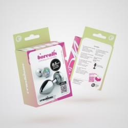 Borealis Plug Anal Médio Com Led Crushious