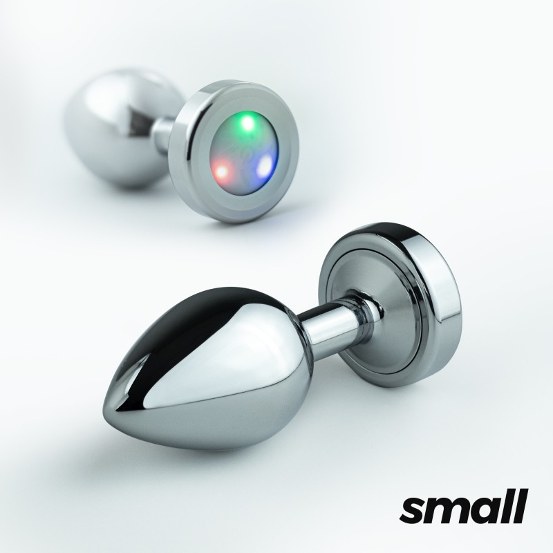 Borealis Plug Anal Pequeno Com Led Crushious