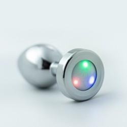 Borealis Plug Anal Pequeno Com Led Crushious
