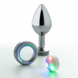 Borealis Plug Anal Pequeno Com Led Crushious