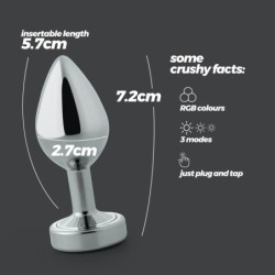 Borealis Plug Anal Malý S Led Crushious