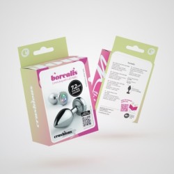 Borealis Plug Anal Mic cu Led Crushious