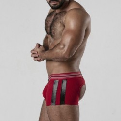 Boxer Backroom Bottomless Locker Gear Czerwone 44 XXL