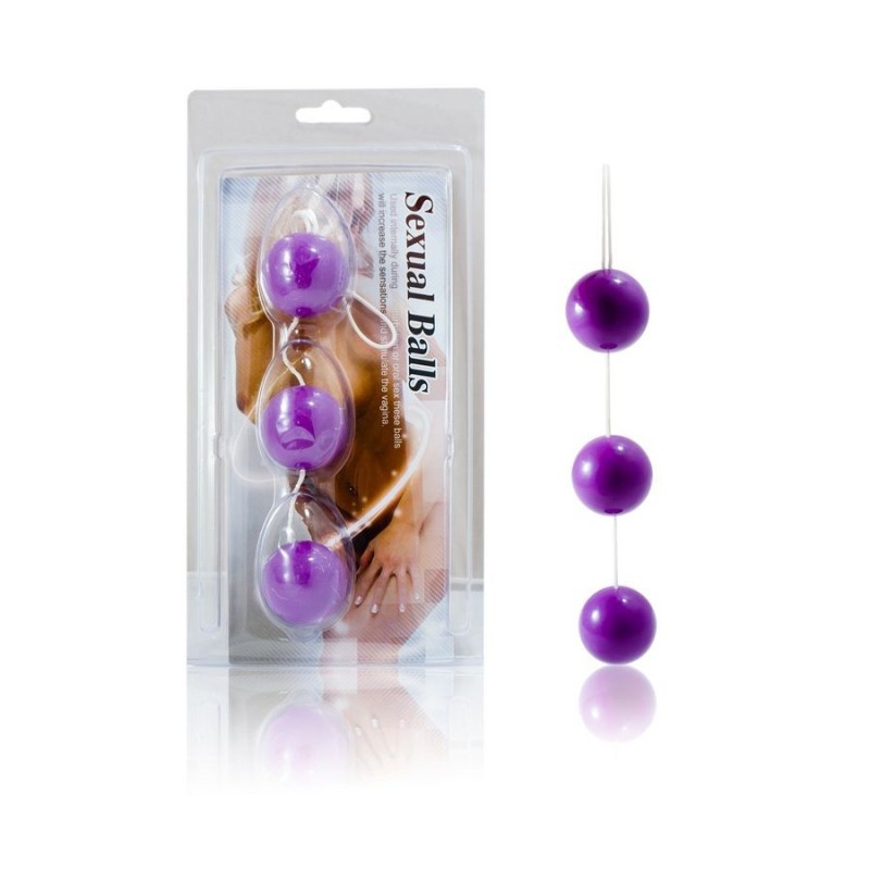 Anale Lila Abs Ball-Streifen