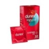10 „Durex“ plonų, jautrių prezervatyvų pakuotė