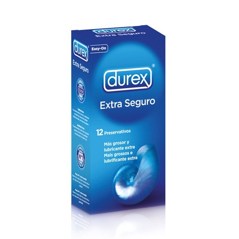 Pudełko 12 Prezerwatyw Durex Extra Safe