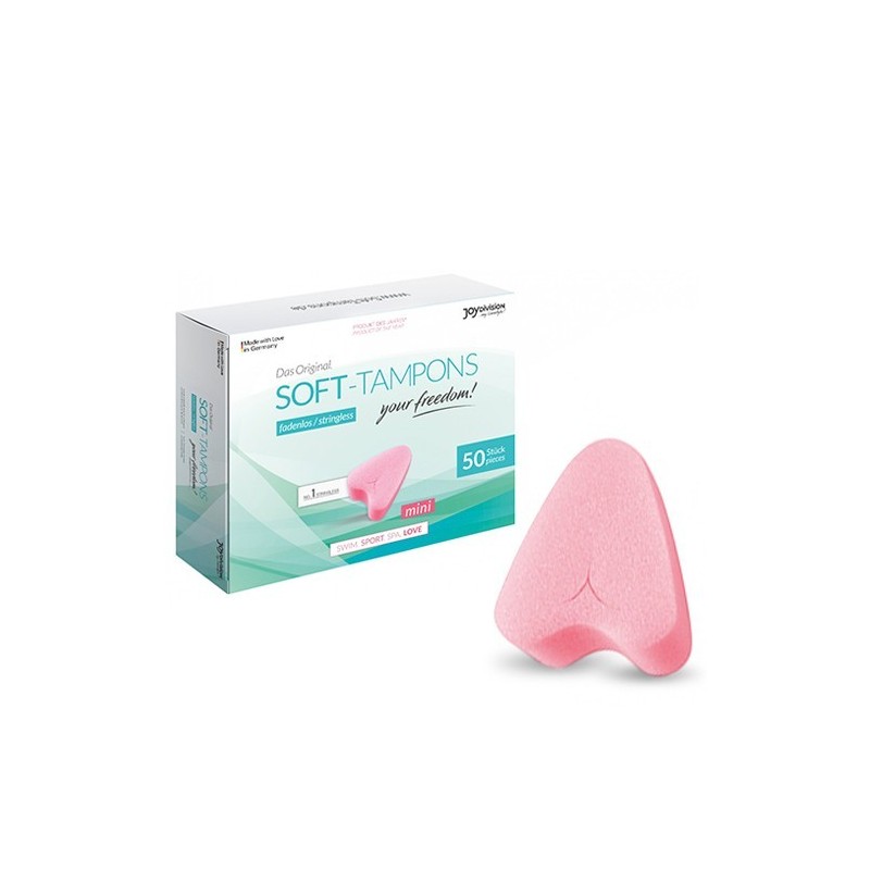 Cutie Cu 50 Tampoane Soft-Tampons Mini