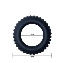 Titan Cockring Preto 1.9 Cm