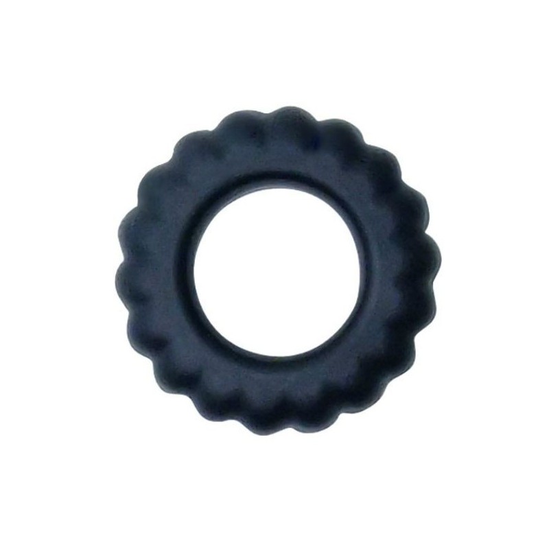 Anello Pene Titanio Nero 2 Cm Anello Pene Titanio Nero 2 Cm