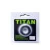Titan Cockring Zwart Groen 2 Cm