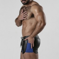 Къс панталон Zahones 2 Way Zipper Contrast Short Azul Locker Gear 38 M