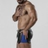 Kurze Hose Chaps 2 Way Zipper Contrast Short Blau Locker Gear 42 XL