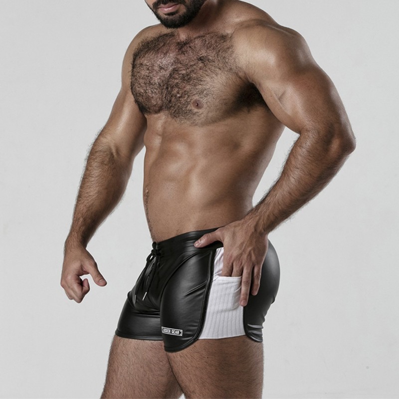 Šorti ar atlokiem 2 Way Zipper Contrast Short Balts Locker Gear 42 XL