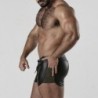 Chaps Shorts 2 Way Zipper Contrast Khaki Short Locker Gear 40 L