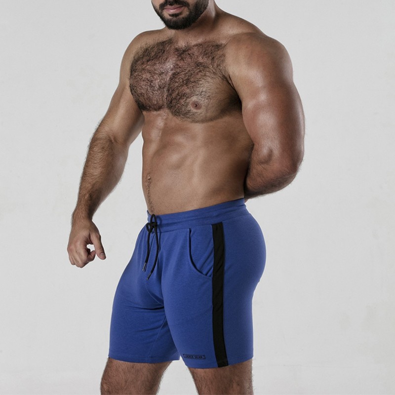 Calção Side Strip Short Azul Locker Gear 42 XL
