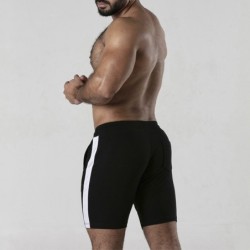 Korte Broek Zijstreep Short Wit Locker Gear 46 3XL