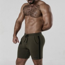 Pantalón Corto Side Strip Short Caquis Locker Gear 40 L