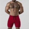 Kurze Hose Seitenstreifen Short Rot Locker Gear 40 L