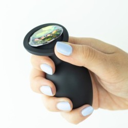 Camileo Plug Anal Mic Cu 4 Bijuterii Interschimbabile Crushious