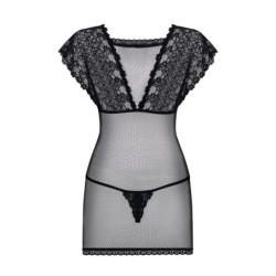 Babydoll És Tangabugyi 821-Che Obsessive Fekete 40-42 L/XL
