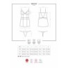 Babydoll Set met String 829-Che Obsessive Rood 40-42 L/XL