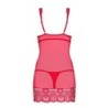 Babydoll Beha En String 853-Che Obsessive Rood 40-42 L/XL