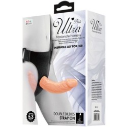 Ultra Passionate Arnês Dildos Duplos Com Arnês