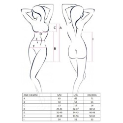 Babydoll És Ana Fekete Passion Tangája 44-46 XXL/3XL