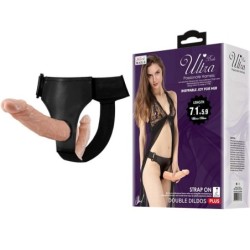 Ultra Passionate Harness Dobles Dildos Com Arnês