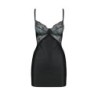 Babydoll ja Astrida stringit, musta Passion 40-42 L/XL