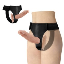 Ultra Passionate Harness Dobles Dildos Com Arnês