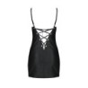 Must Astrida kirg pitsiline pesu ja stringid 36-38 S/M