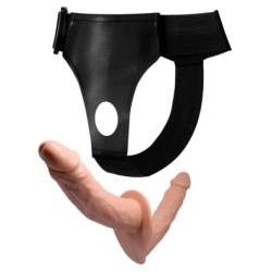 Ultra Passionate Harness Dobbelte Dildoer Med Sele